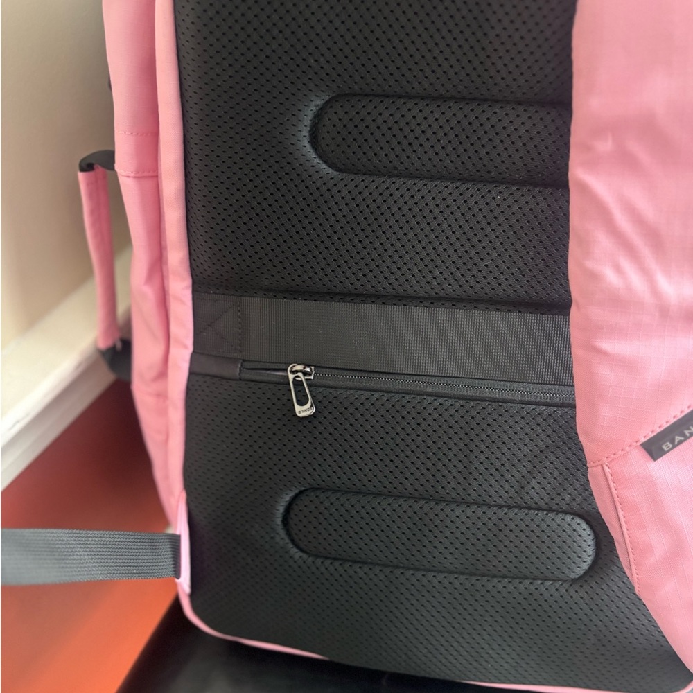 Bange Pink Backpack With Multiple Compartments- T… - image 3